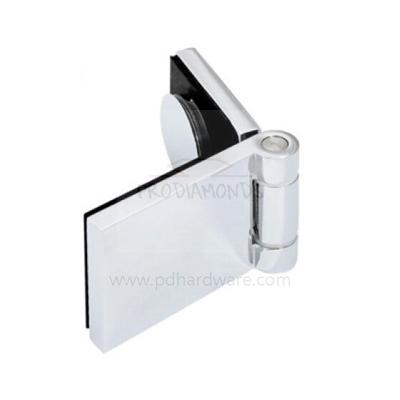 Bisagra de ducha plegable de vidrio a vidrio para montaje empotrado